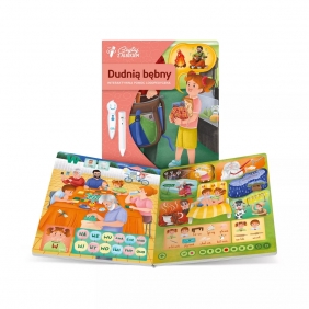 Czytaj z Albikiem: Dudnią bębny. Interaktywna pomoc logopedyczna - Opracowanie zbiorowe