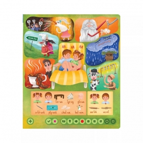 Czytaj z Albikiem: Dudnią bębny. Interaktywna pomoc logopedyczna - Opracowanie zbiorowe