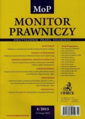 Monitor Prawniczy Nr 2015/4 - <br />