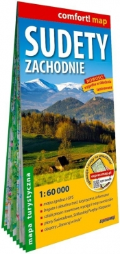 Comfort! map Sudety Zachodnie 1:60 000 laminowana - Opracowanie zbiorowe