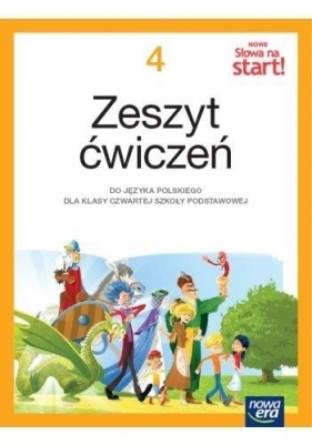 J.Polski SP 4 Nowe Słowa na start neon Ćw. 2023 - Joanna Ginter, Anna Klimowicz, Krystyna Brząkalik