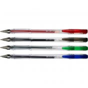 Długopisy GA1030 Titanum żelowe 0,7mm, 4 szt. (111887)