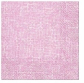 Serwetki Rózowe płótno 33x33cm 20szt