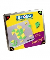 Puzzle Pudełko podróżne CD Pocket (żółty/zielony) (ITB CD JV)