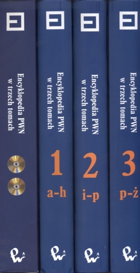 Encyklopedia PWN w trzech tomach + 2CD - <br />