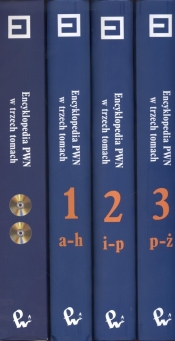 Encyklopedia PWN w trzech tomach + 2CD - <br />