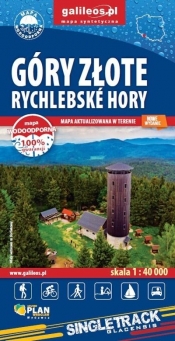 Góry Złote - Góry Rychlebskie 1: 40 000 - Opracowanie zbiorowe