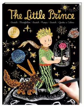 Książka z wydrapywankami - Mały Książę (TLP24410)