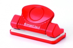 Dziurkacz KANGARO Perfo 10 dziurkuje do 10 kartek czerwony