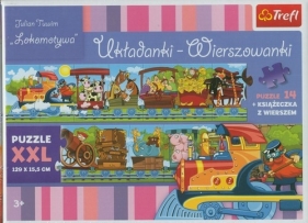 Puzzle Lokomotywa Układanki-wierszowanki 14 (36200) - <br />