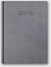 Kalendarz 2015 A5 21D Virando dzienny szary - <br />