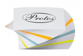 Kostki papierowe Protos kręcone 75x75x30