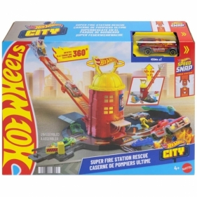 Hot Wheels City Super Remiza strażacka