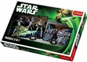 Puzzle 2w1 Staw Wars Wojna w galaktyce TREFL (34600)