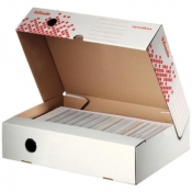 Pudło archiwizacyjne Esselte Speedbox A4 - biało-czerwony 350 mm x 250 mm x 80 mm (623910)