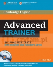 Advanced Trainer Six Practice Tests w/ans and Audio CDs (3) - Felicity O'Dell