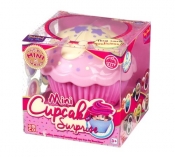 Mini cupcake Babeczka z niespodzianką różowa