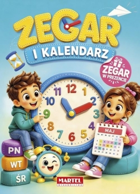 Zegar i kalendarz z makietą zegara - Katarzyna Salamon