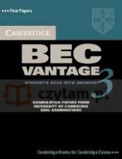 Camb BEC Vantage 3 SS Pack (SB w/ans+CD)