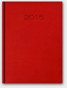 Kalendarz 2015 A5 21D Virando dzienny czerwony