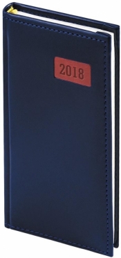 Kalendarz 2017 A6 Tygodniowy przeszywany Panama