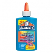 Elmer’s kolorowy klej PVA, niebieski, 147 ml, zmywalny - doskonały do Slime (2109500)