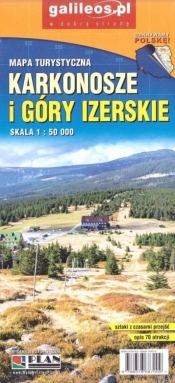 Mapa - Karkonosze i góry izraelskie 1:50 000