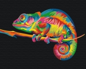 Obraz Paint it! Malowanie po numerach. Kameleon (BS26199)