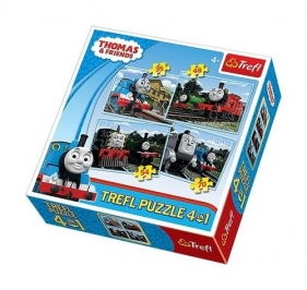 Puzzle Przyjaciele z wyspy Sodor 4w1 (34101)