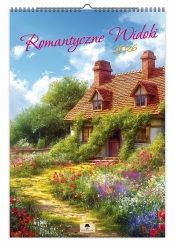 Kalendarz 2026 ścienny dwustronny A3 - Romantyczne widoki
