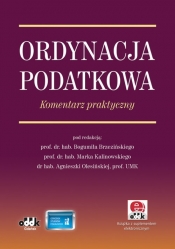 Ordynacja podatkowa Komentarz praktyczny
