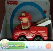 Fisher-Price Little People Eddie i wóz strażacki - <br />