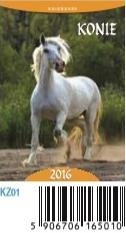 Kalendarz ścienny A4 Konie 2016