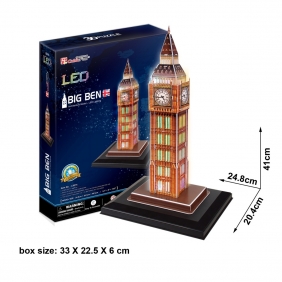 Puzzle 3D: LED - Big Ben (306-20501)
