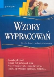 Wzory wypracowań gimnazjum