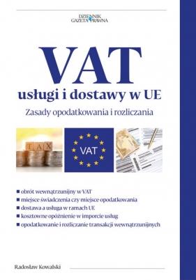 VAT usługi i dostawy w UE - Kowalski Radosław