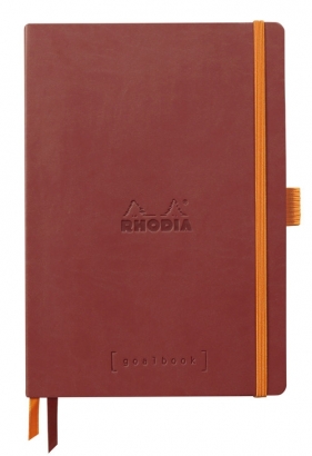 Notes Rhodia Rhodiarama Goalbook nacarat A5 - kropki - Softcover