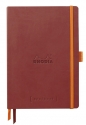 Notes Rhodia Rhodiarama Goalbook nacarat A5 - kropki - Softcover