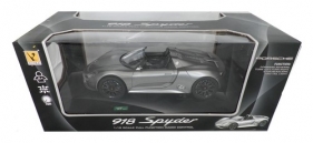 Porsche 918 Spyder zdalnie sterowane skala 1:18