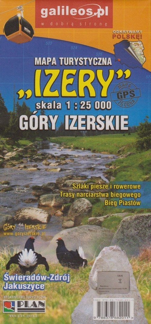 Góry Izerskie 1:25 000