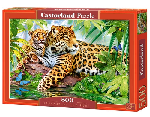 Puzzle 500 Jaguars by the Pool (52011)