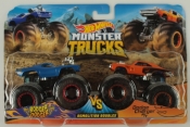 Hot Wheels Monster Trucks: Pojazdy 2-pak - Rodger Dodger vs Dodge Charger R/T (FYJ64/GBT69)