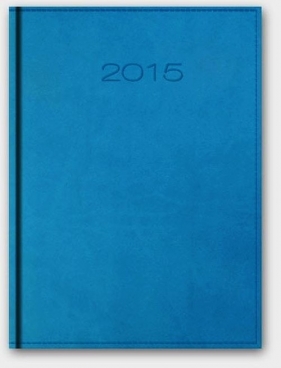 Kalendarz 2015 A5 21D Virando dzienny turkusowy - <br />