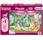 Puzzle 100: Schleich Bayala Świat elfów + figurka