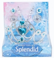 Zestaw piękności diadem z akcesoriami