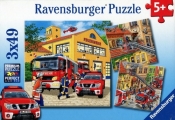 Puzzle Ekipa strażacka 3x49 (094011)