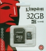 Kingston karta pamięci MicroSDHC 32GB Class 4