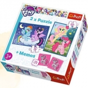 Puzzle Przyjaźń to magia 2w1+memos (90601)