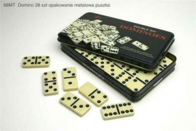 Domino 28 sztuk w metalowej puszce (66MT)