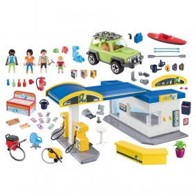 Playmobil City Life: Stacja benzynowa (70201)